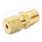 Thrifco Plumbing No. 68 3/8 Inch x 1/8 Inch Lead-Free Brass Compression MIP Adapter 6968012 - alternate 4